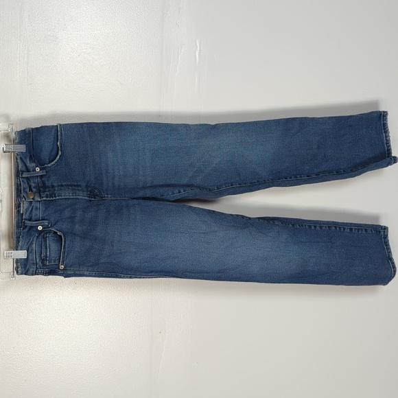 Good American Distressed Good Curve Straight Jeans Size 2/26 - Picture 1 of 14